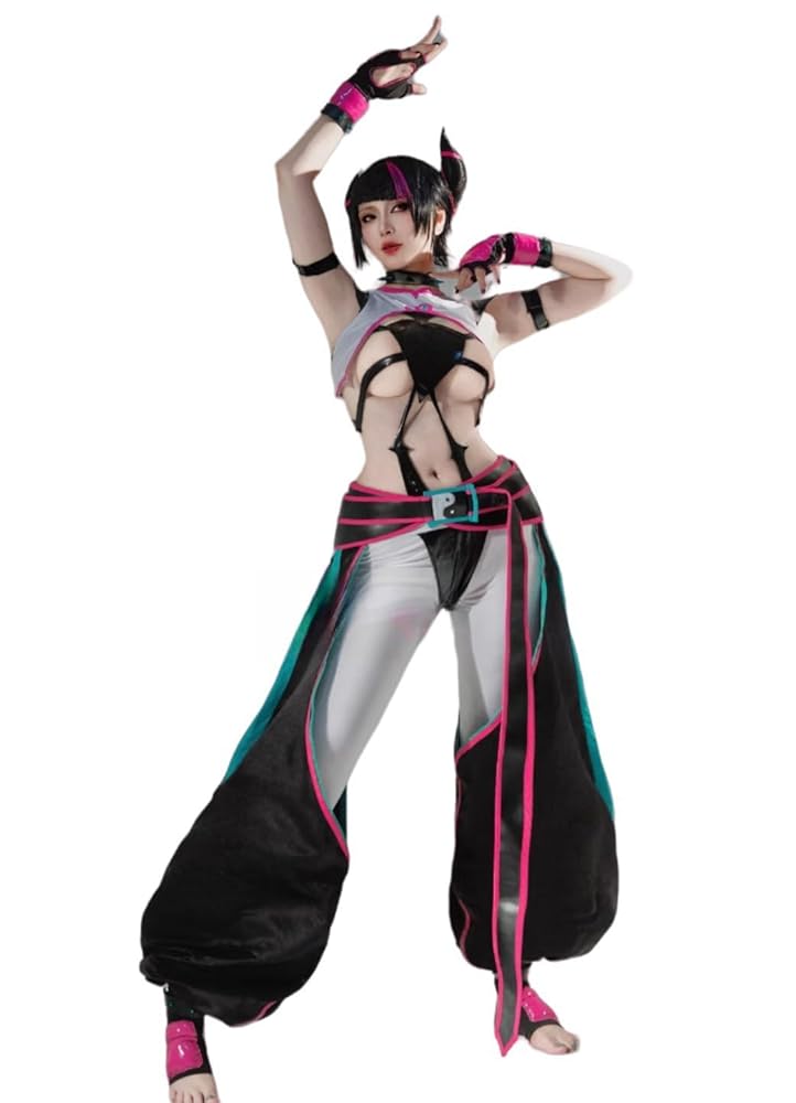 Amazon.co.jp: [売店] ストリートファイター6 韓蛛俐 コスプレ